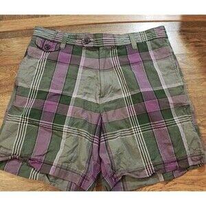 Todd Snyder Madras New York Hudson Purple Plaid Short Men’s 32x6 Golf Preppy